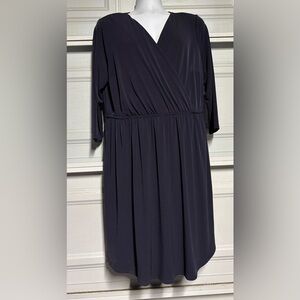Lane Bryant navy Dress